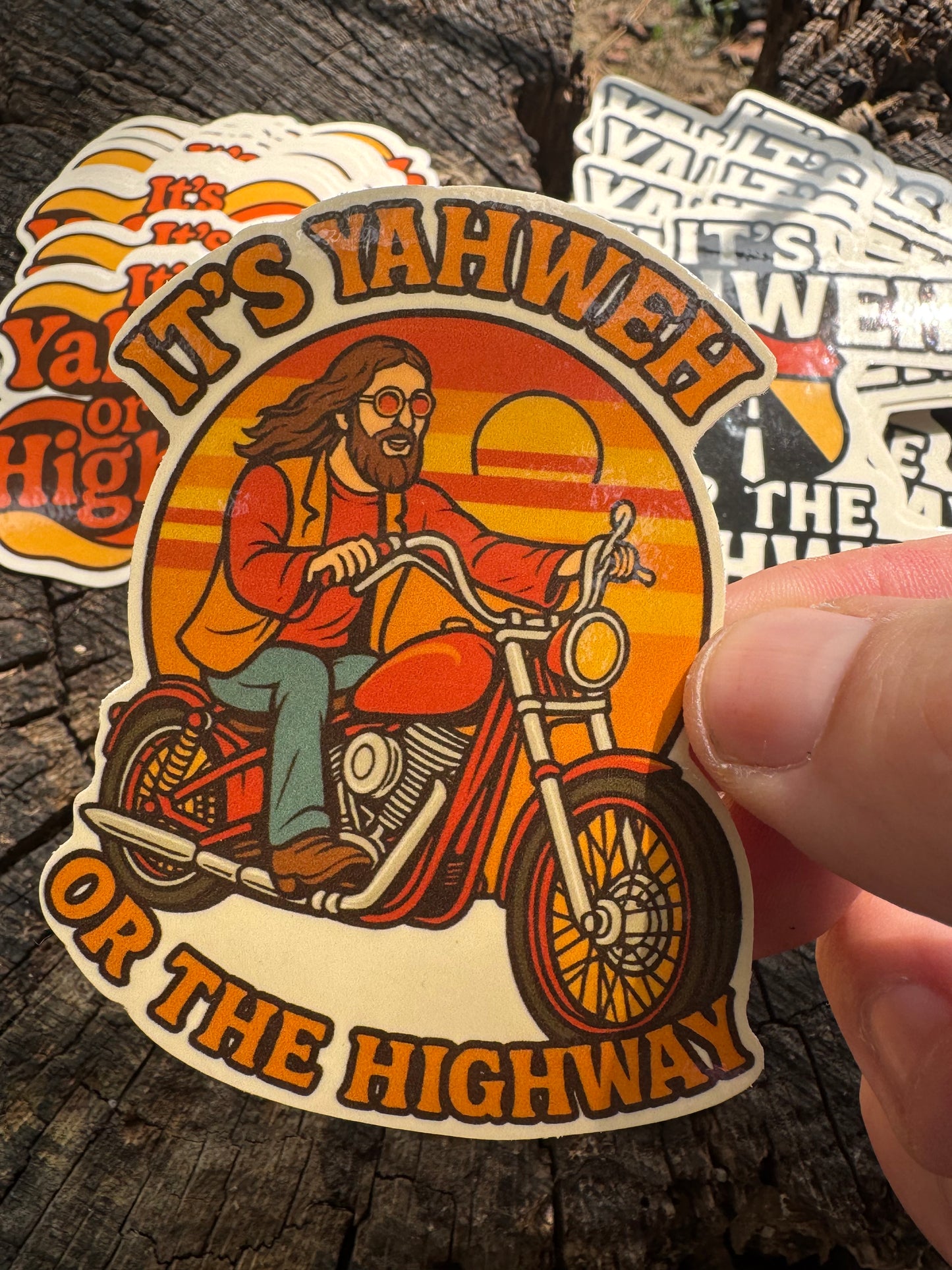 It’s Yahweh or the Highway Sticker Collection