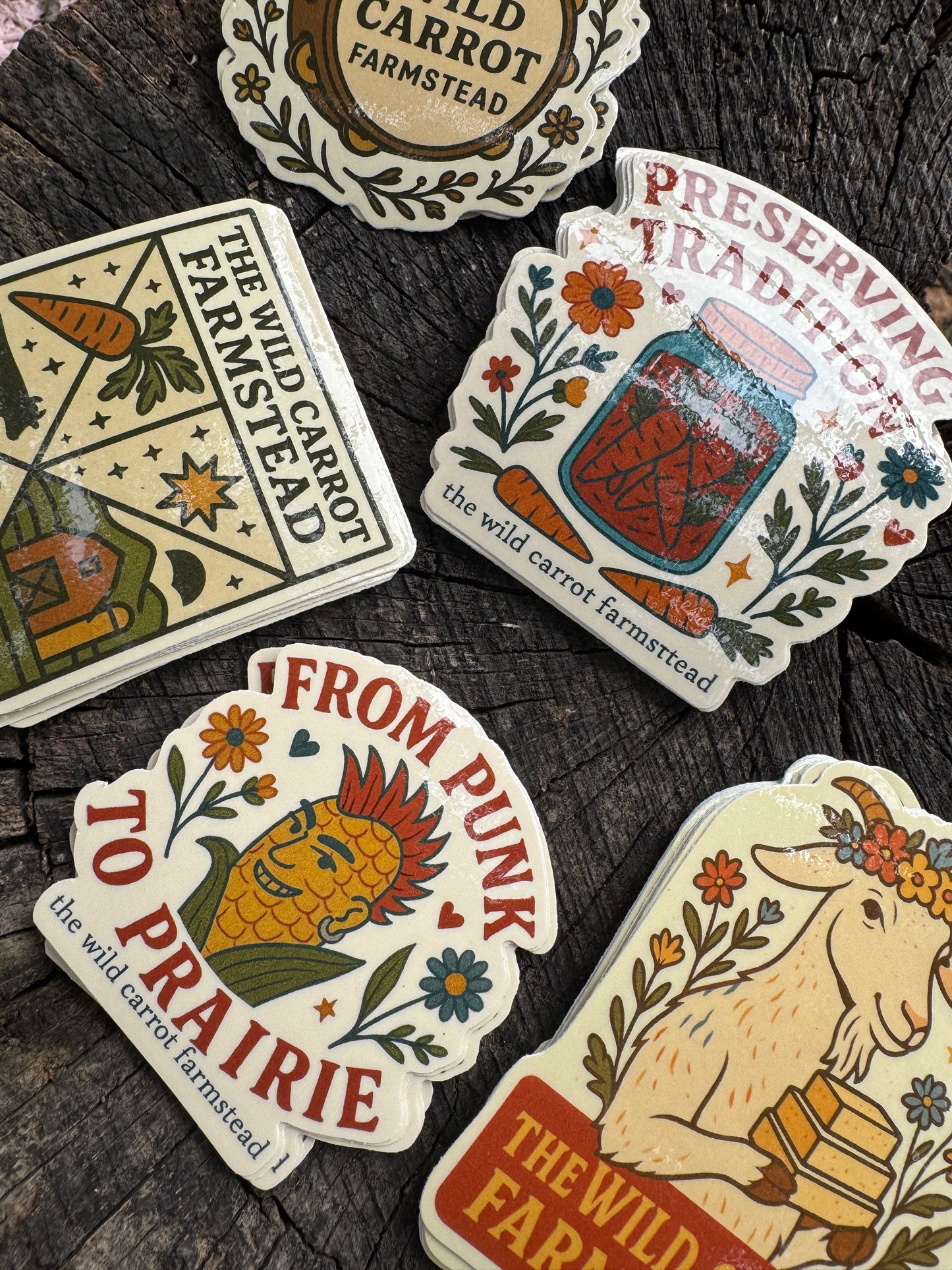 From Punk to Prairie (2.5” vinyl sticker)