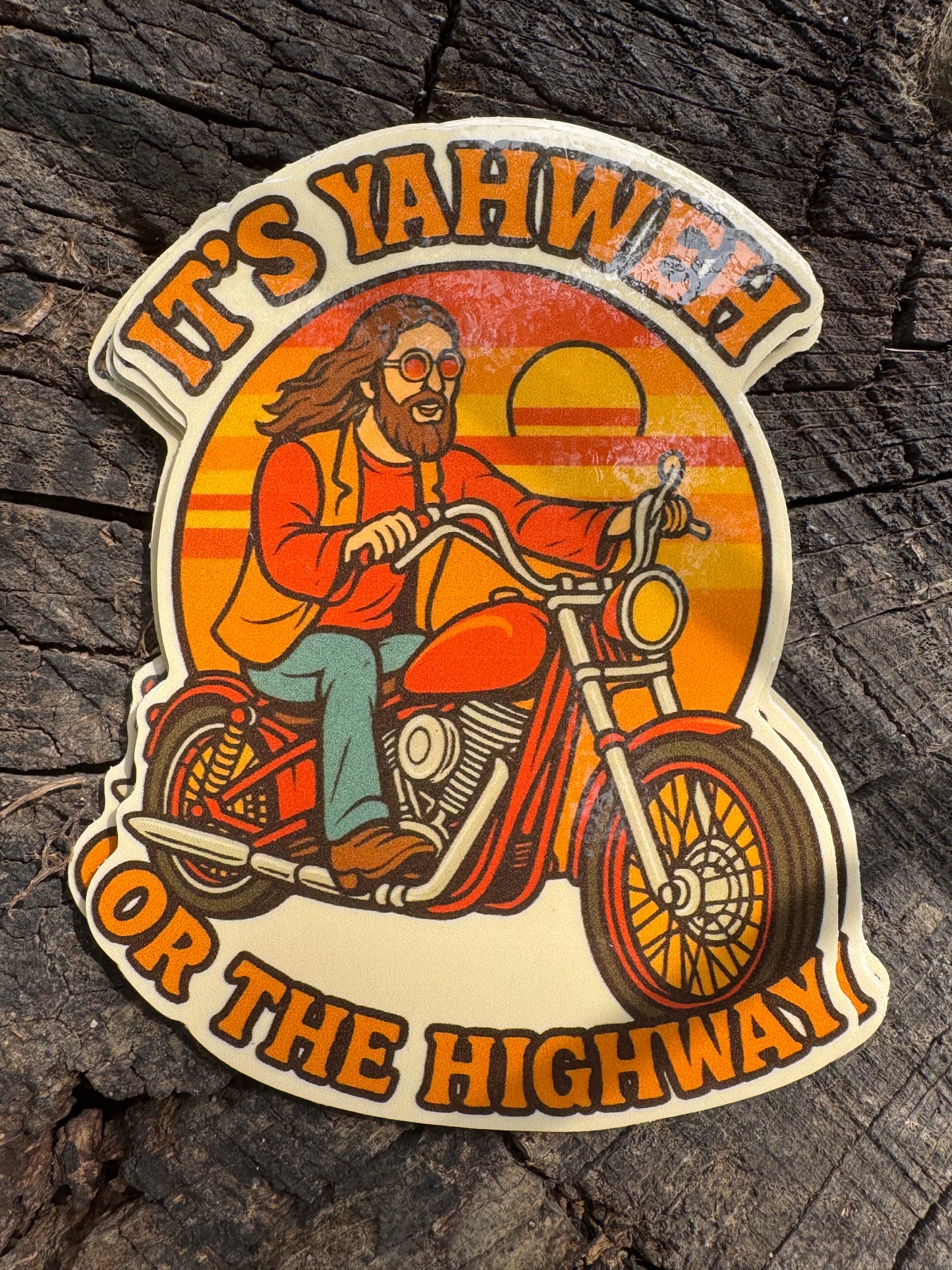 It’s Yahweh or the Highway Sticker Collection