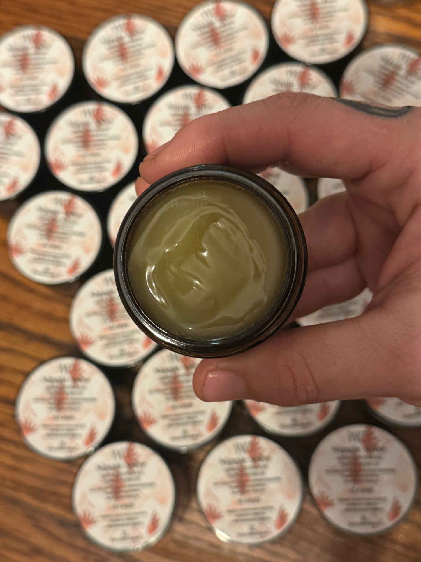 Calendula Infused Tallow Nipple Salve (2oz amber glass jar)