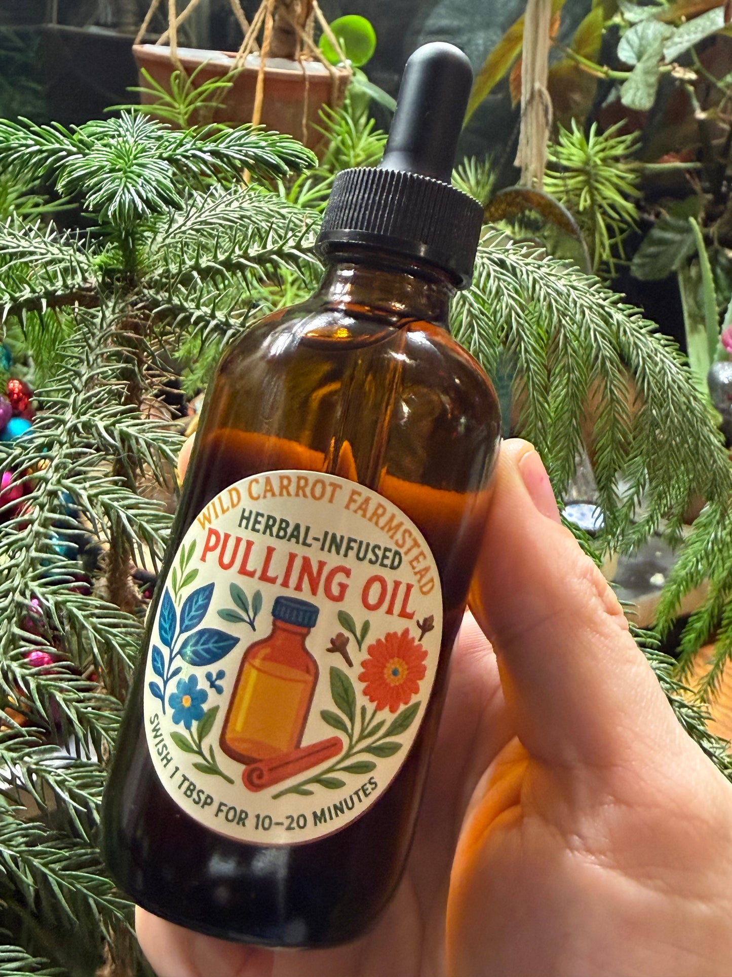Herbal Infused Pulling Oil