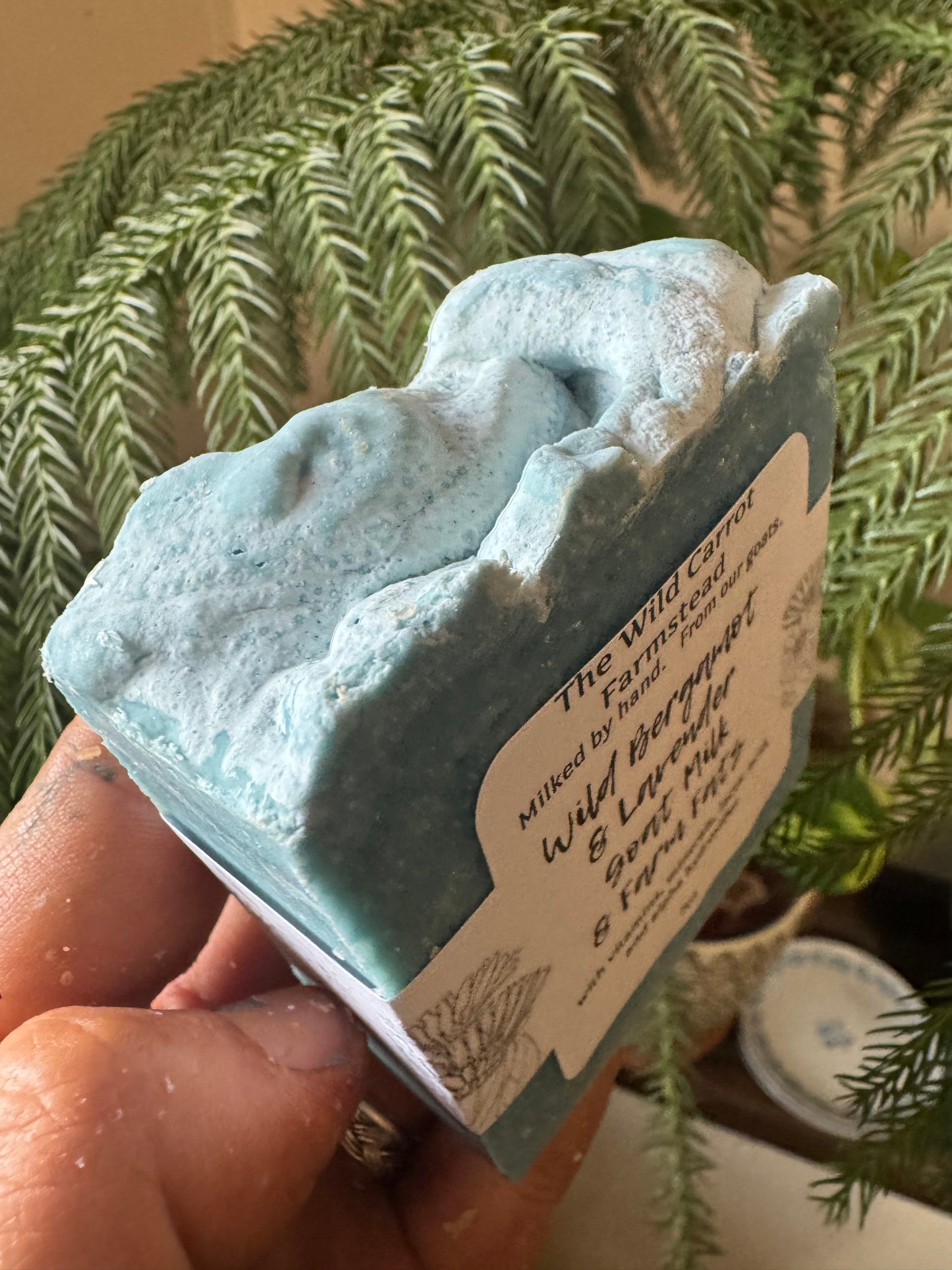 Wild Bergamot & Lavender Goat Milk & Farm Fats Soap (7oz bar)