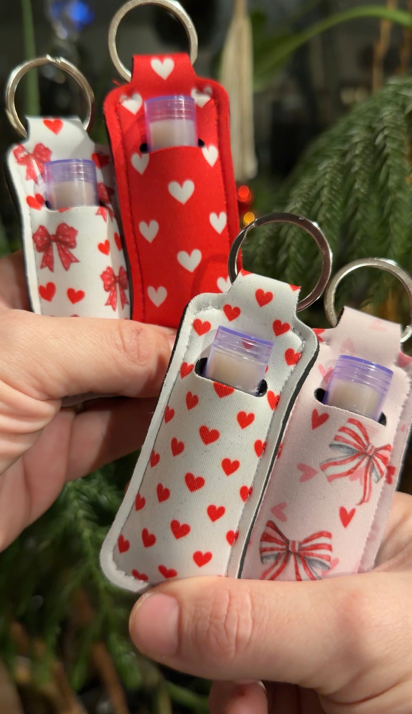 Valentine’s Day Goat Milk Chapstick Keychain | Limited Edition
