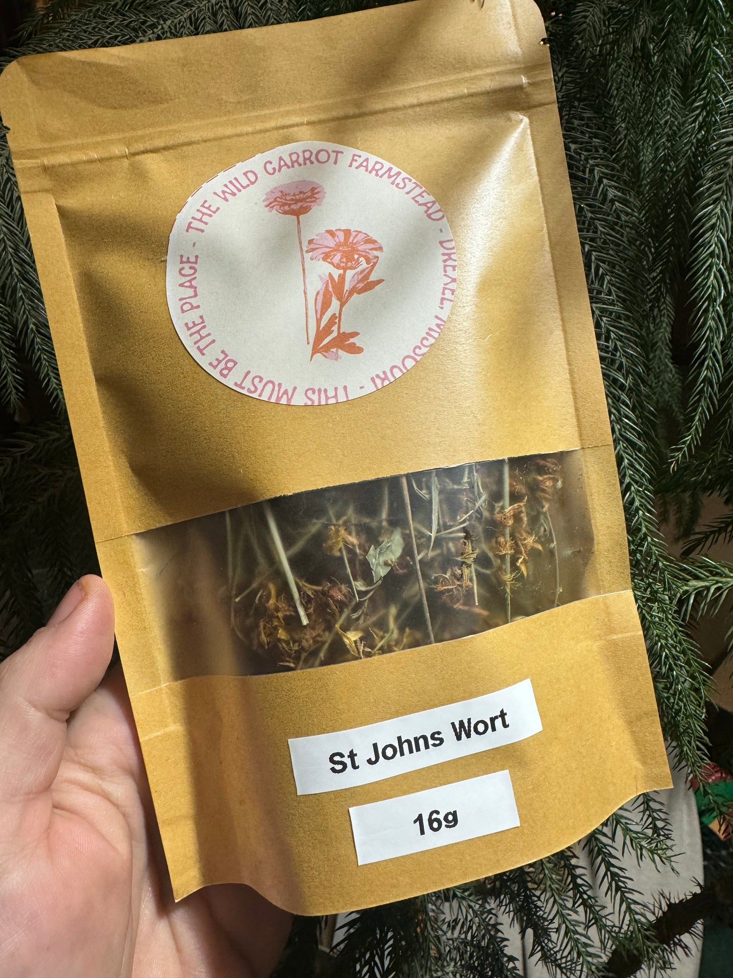St John’s Wort Dried (4g)