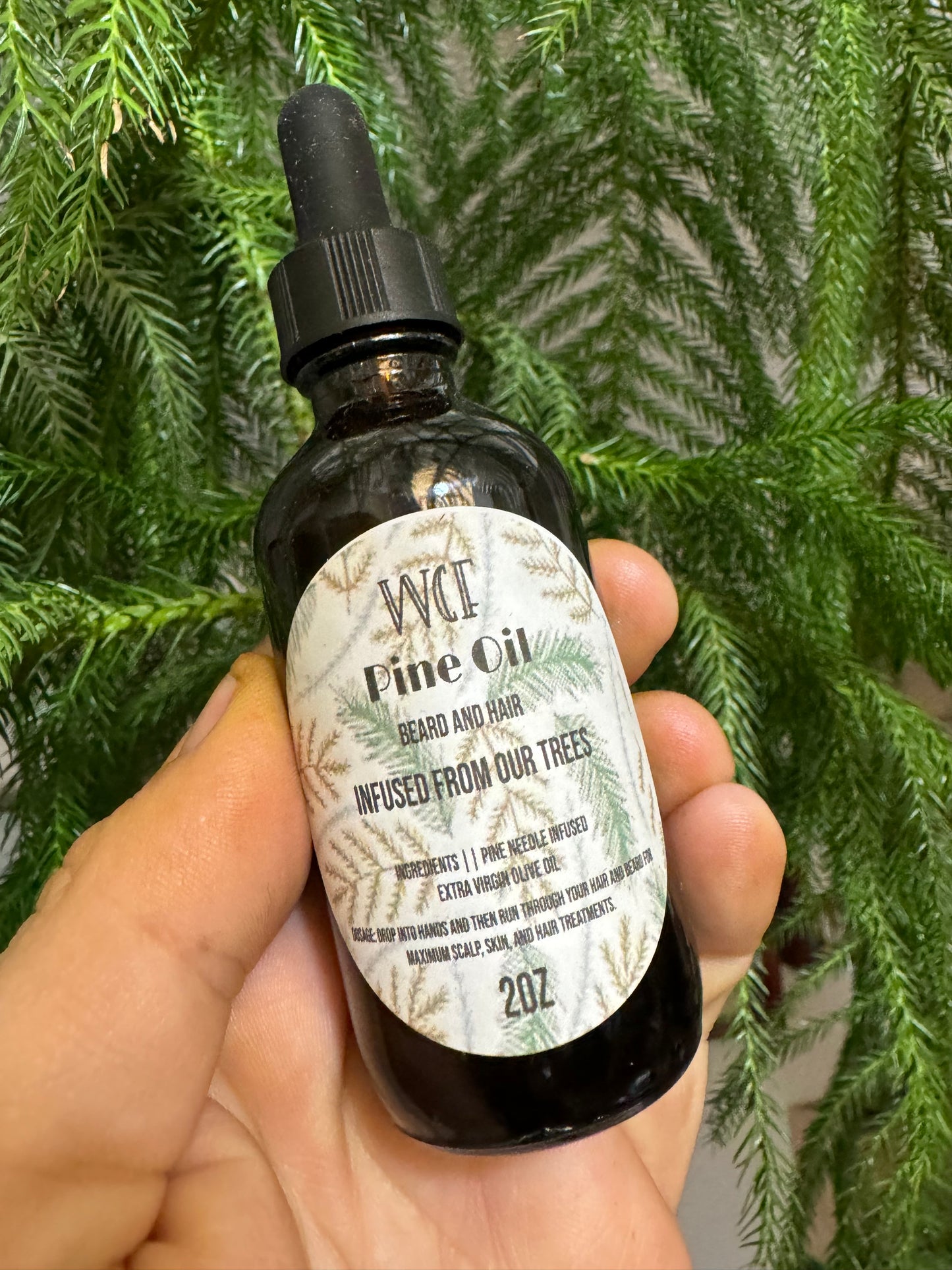 Pine Oil (2oz amber dropper bottle)