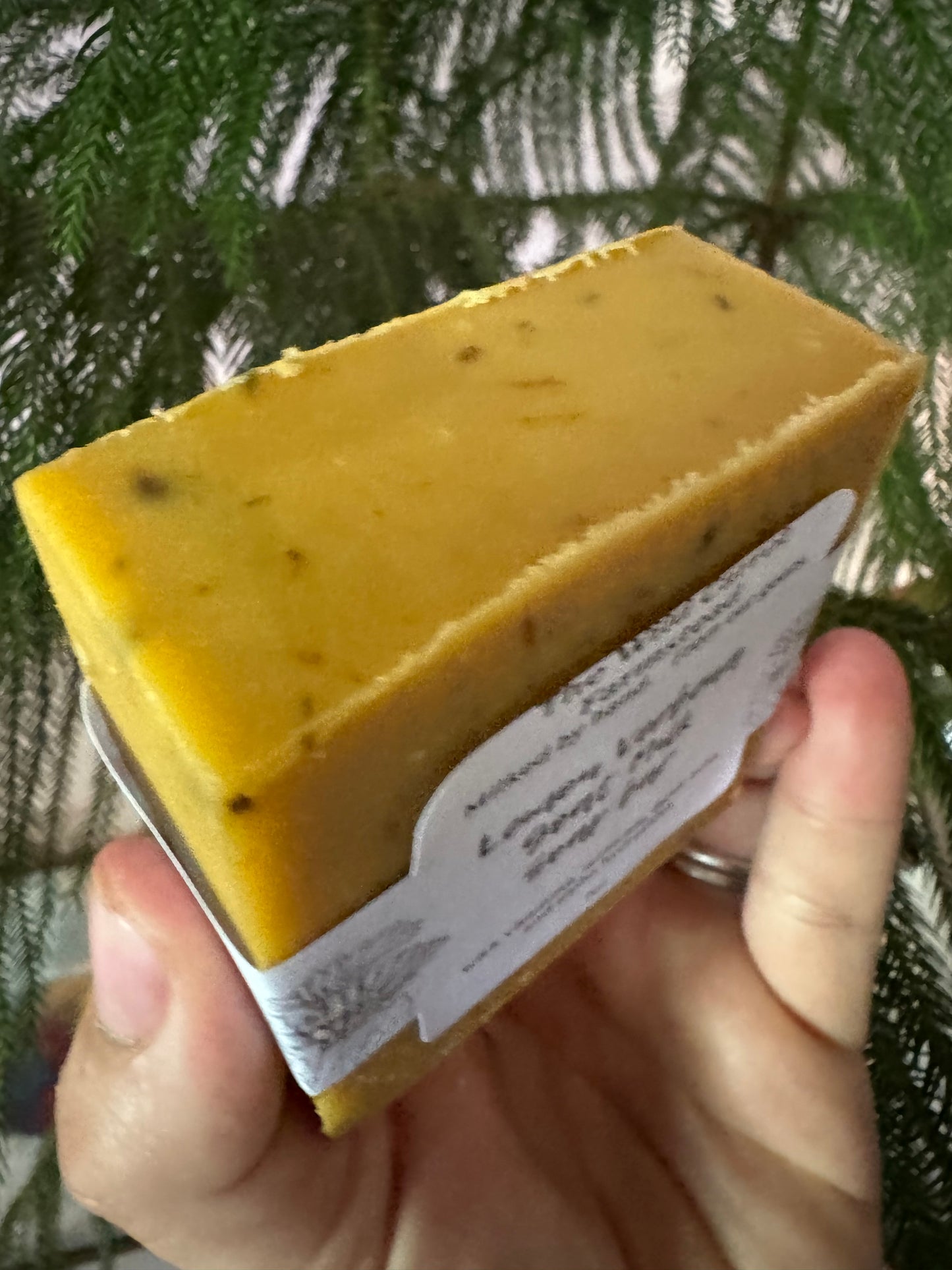 Lemon Verbena and Calendula Exfoliating Goat Milk Soap Bar (large 7oz bar)