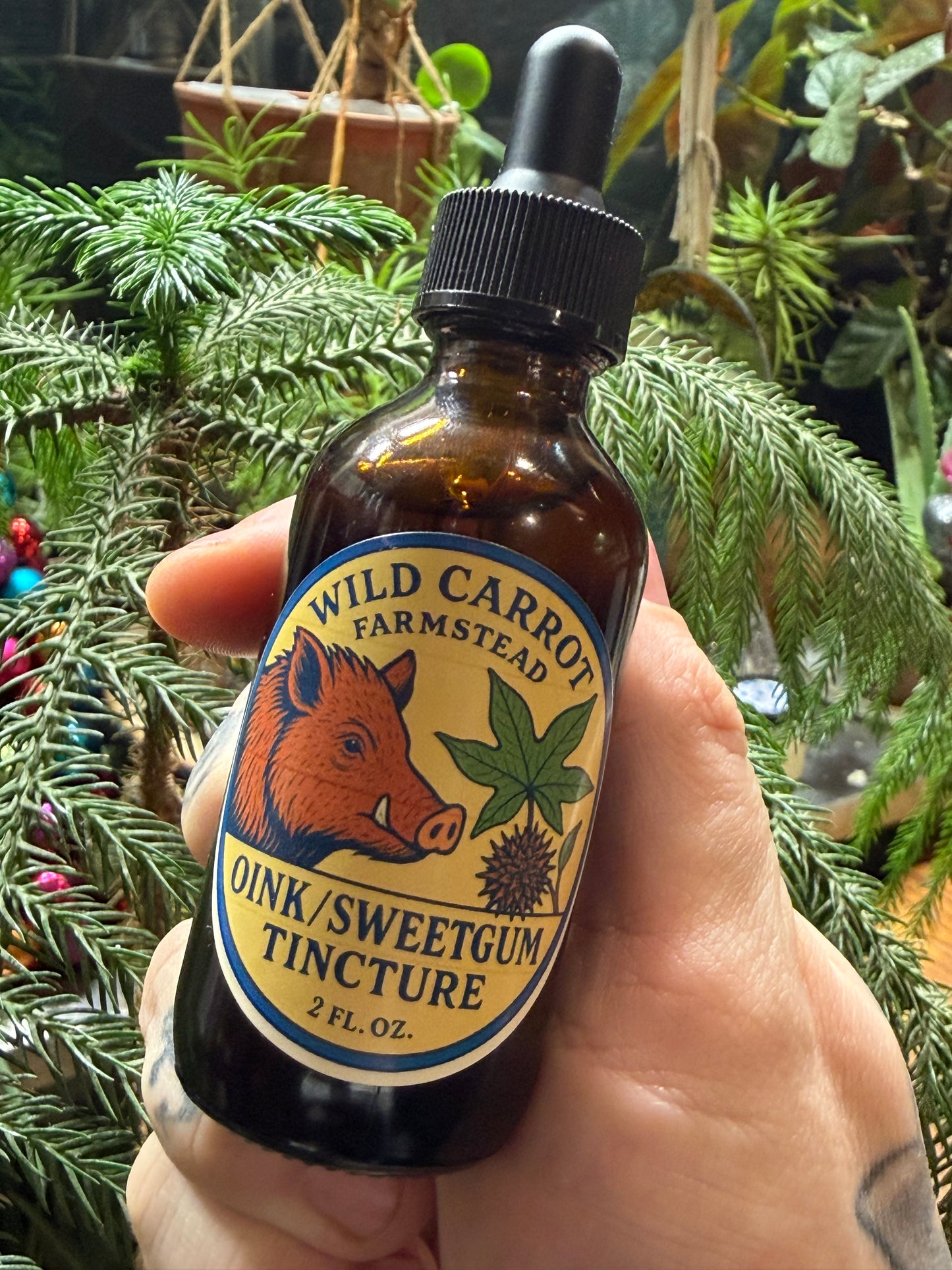 Oink (Sweetgum) Tincture (1oz dropper)