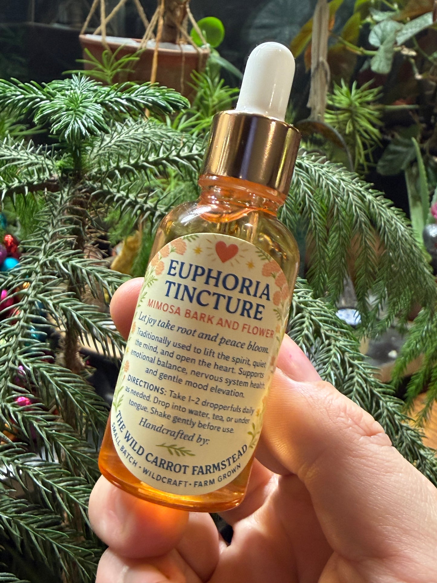 Euphoria Tincture (mimosa 1oz glass dropper)