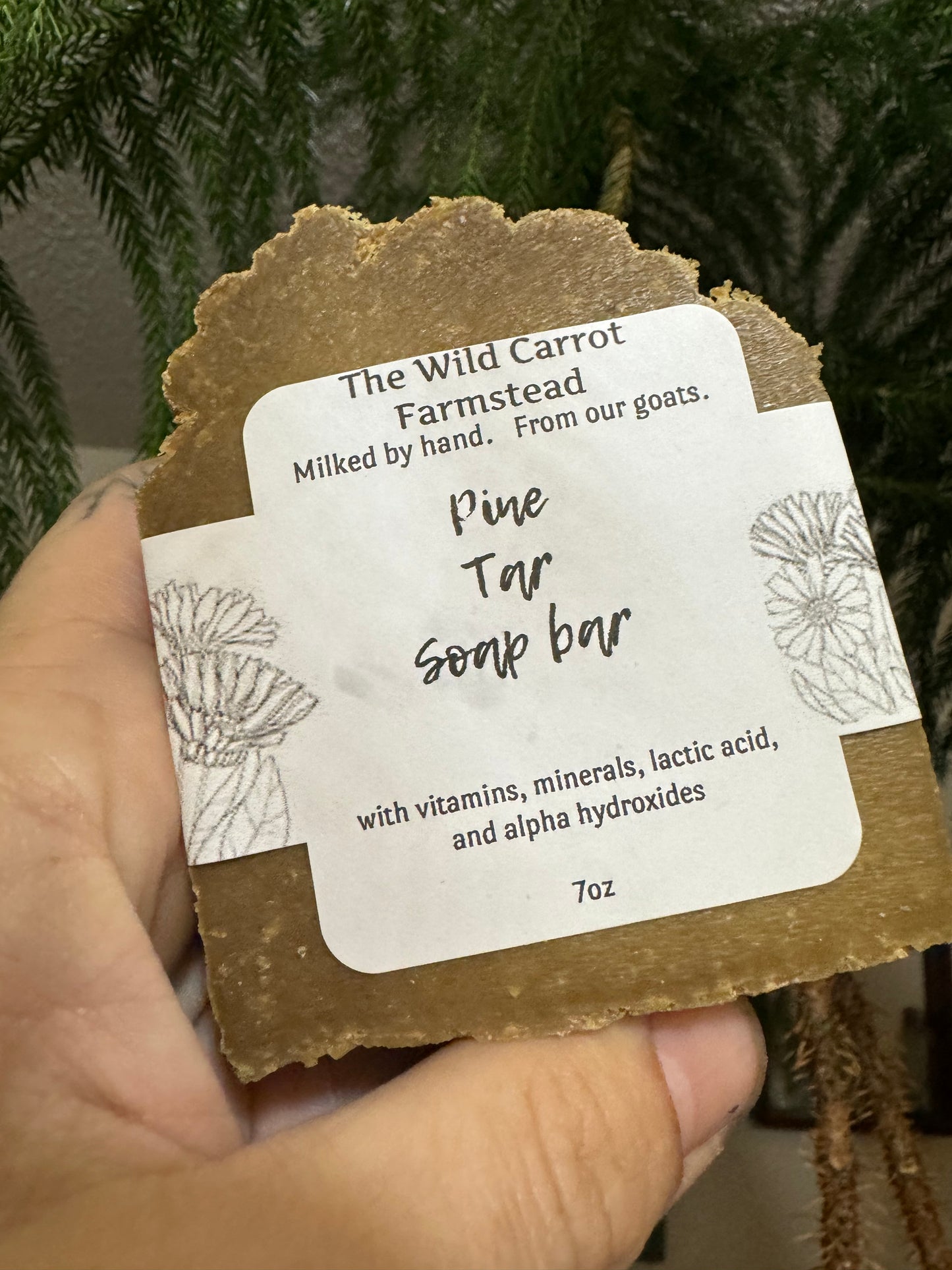 Pine Tar & Jewelweed Soap Bar