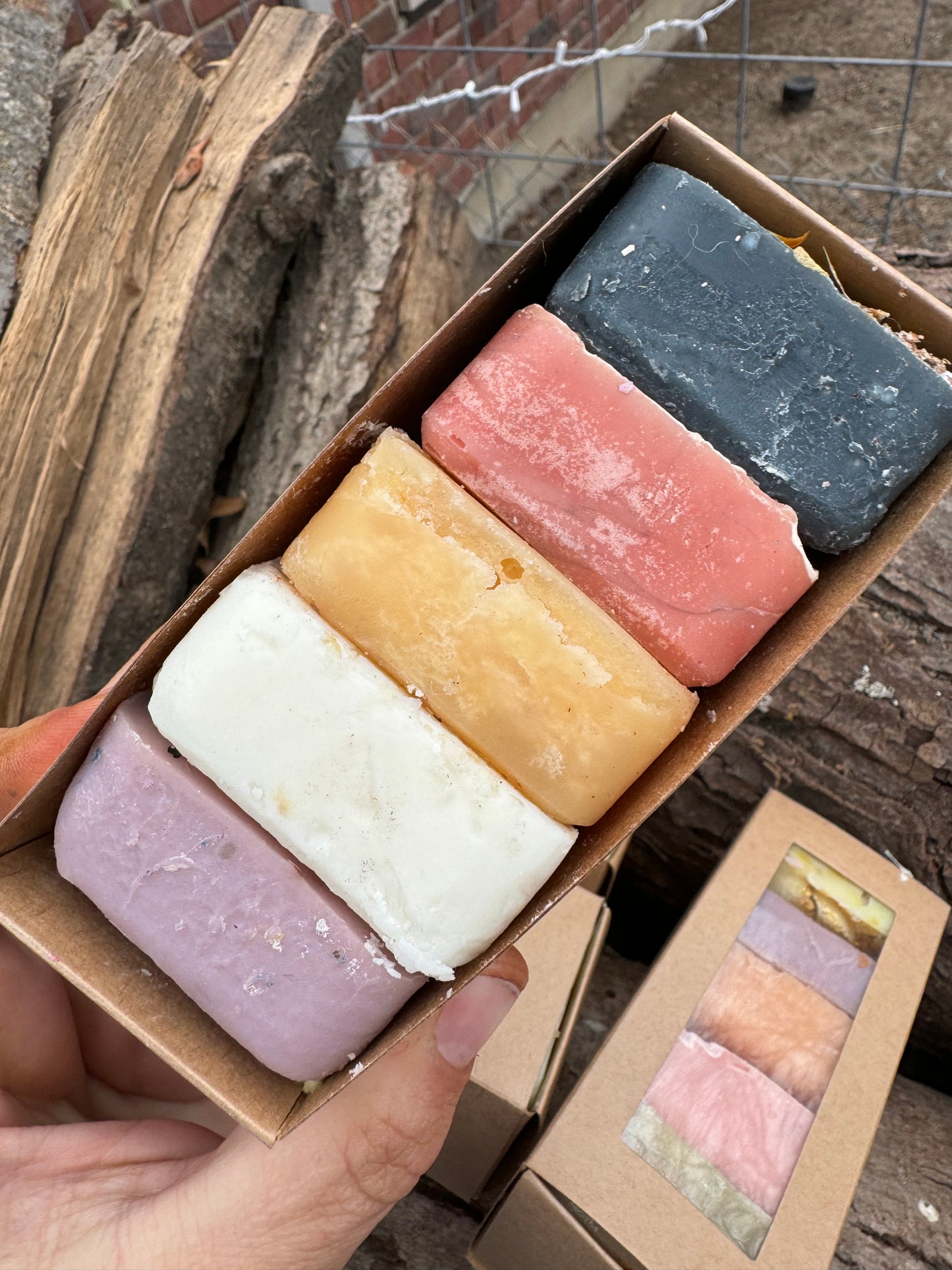 Mini Macaroon Travel Goat Milk Soap Sampler Pack (5 pack 2oz/piece)