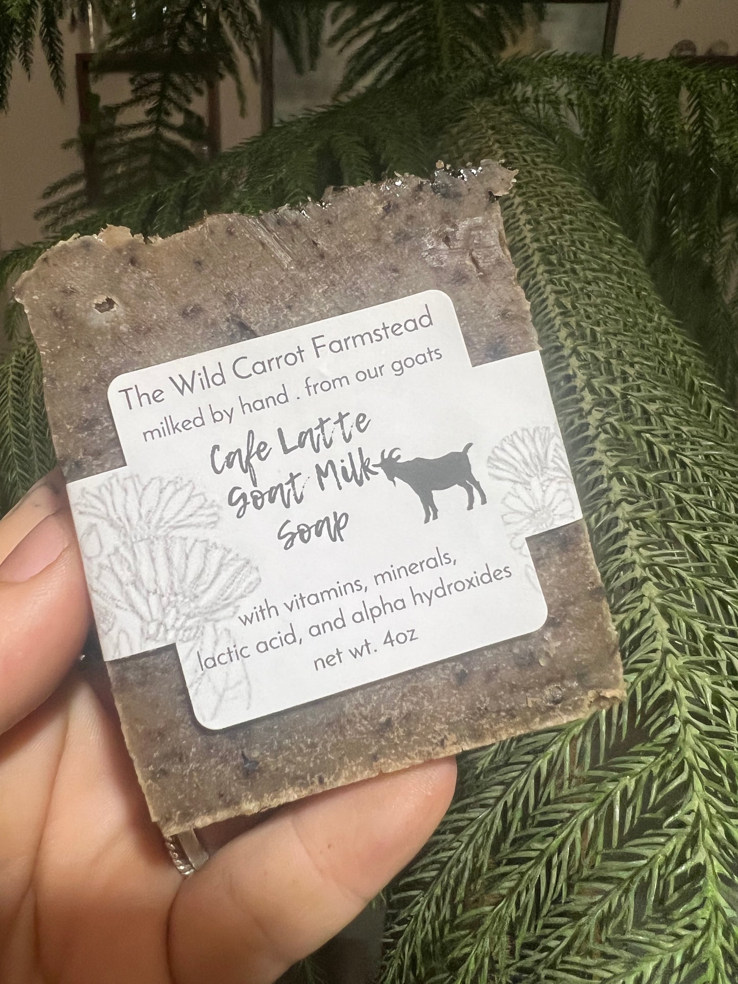 Cafe Latte Goat Milk Soap (4oz)