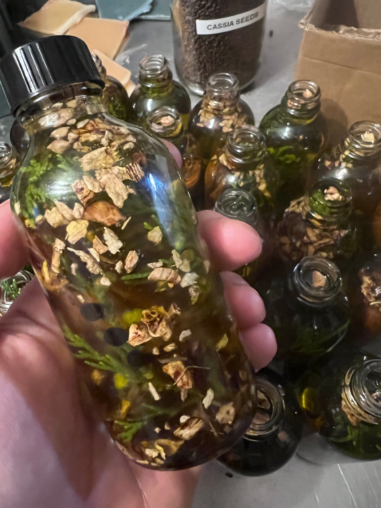 Infused Anointing Oil (4oz jar)