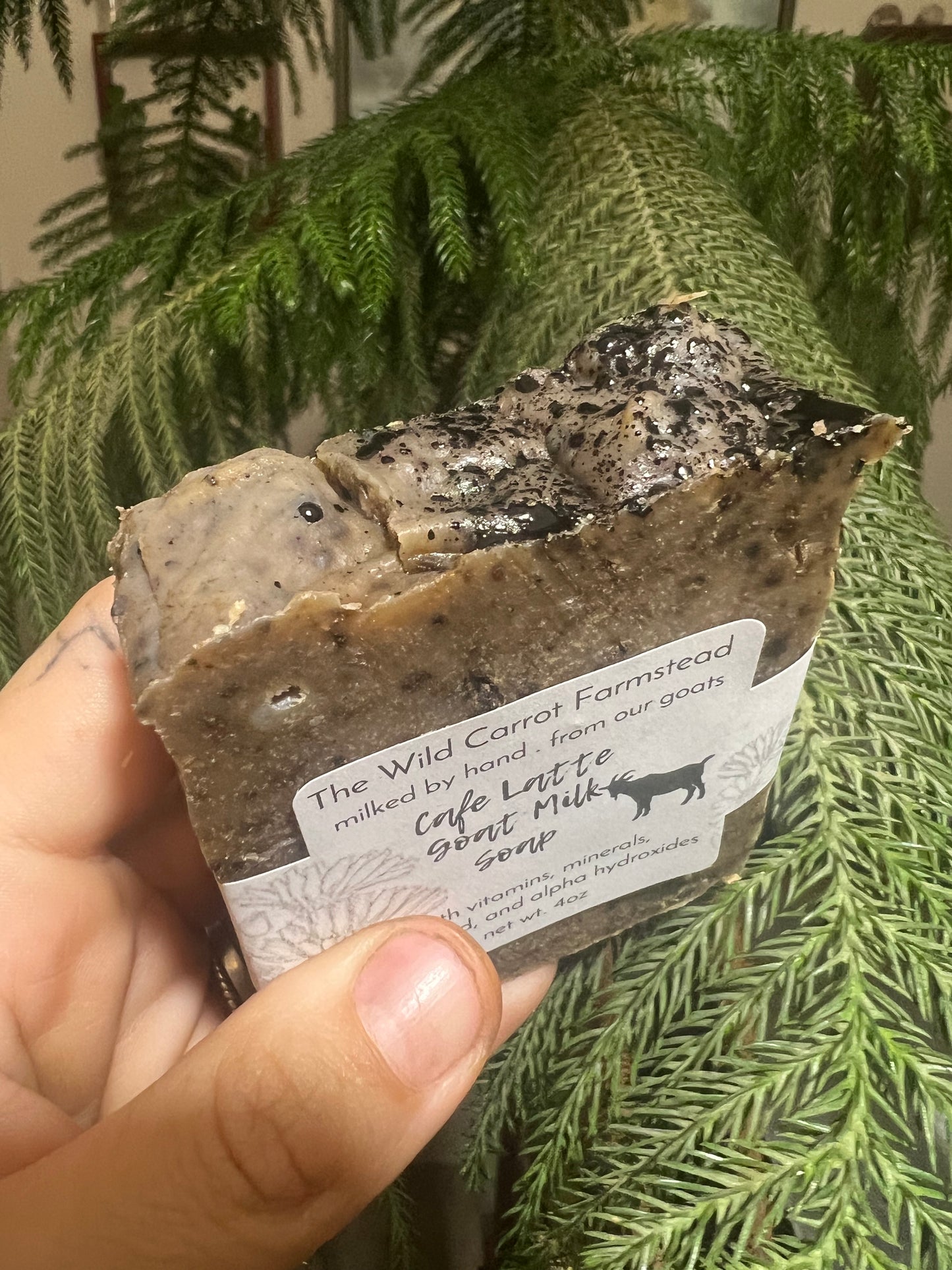 Cafe Latte Goat Milk Soap (4oz)