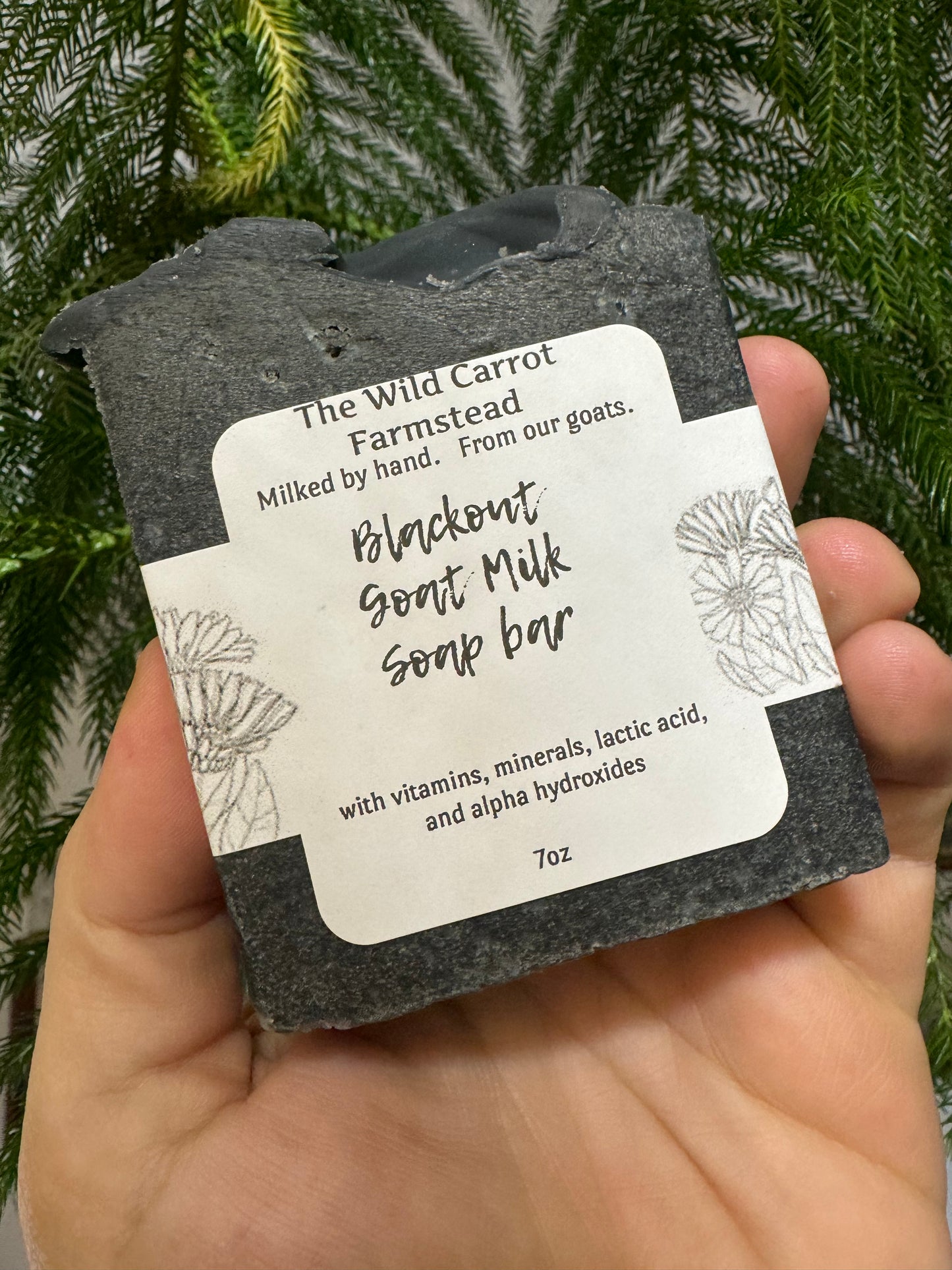 Blackout Bar Farm Fats & Goat Milk Soap (7oz bar)