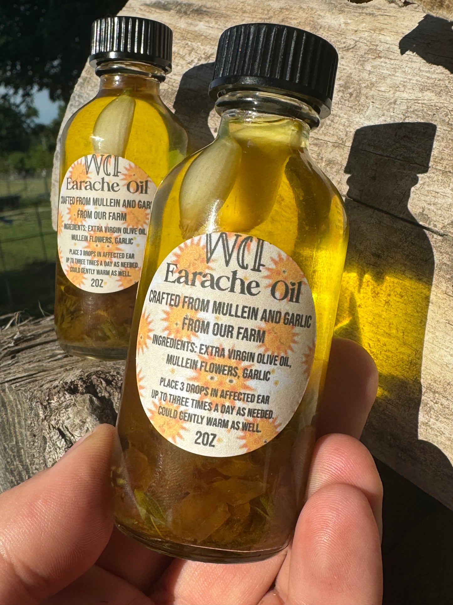 Earache Oil (2oz glass bottle)
