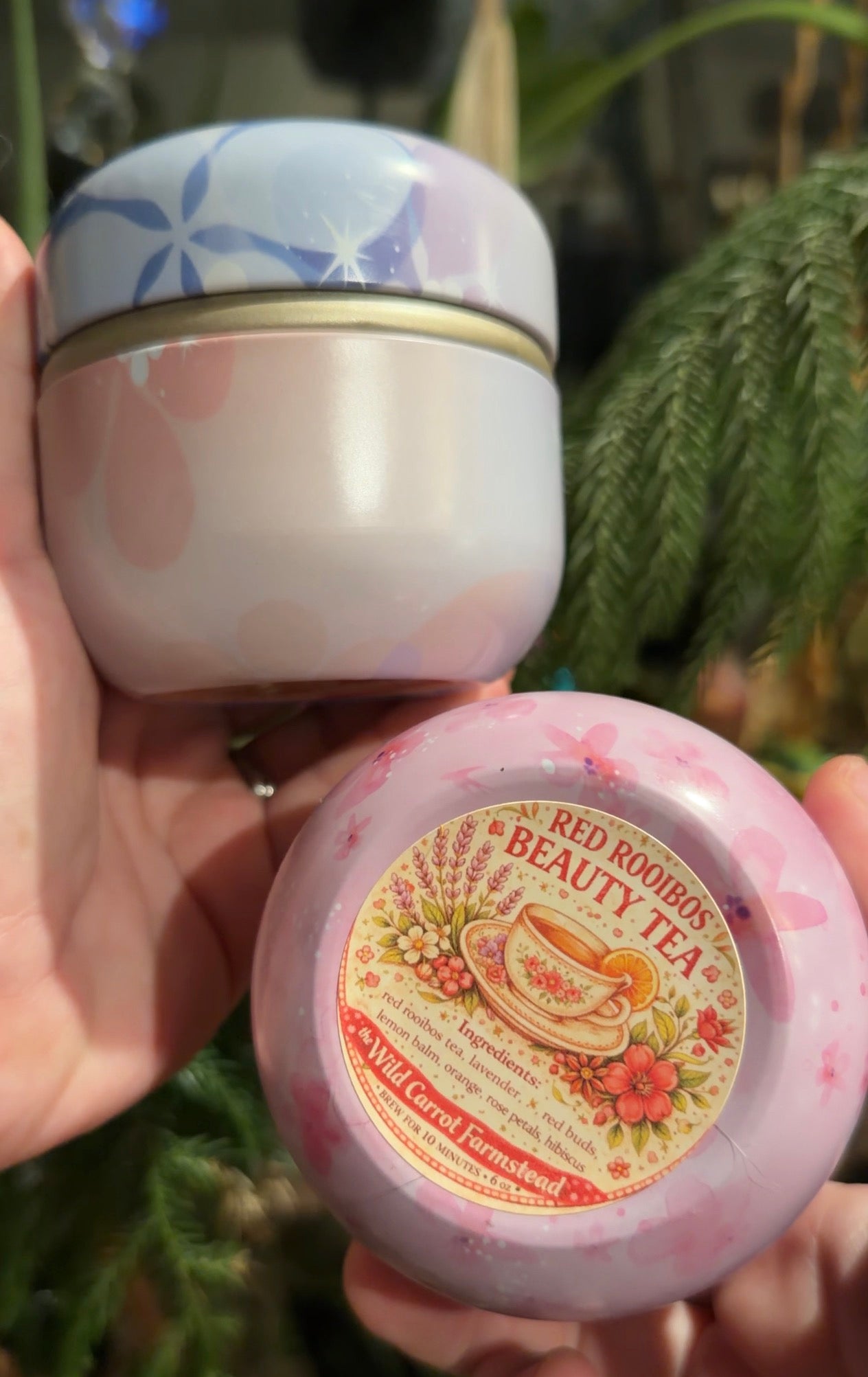 Red Rooibos Beauty Tea (6oz tin)