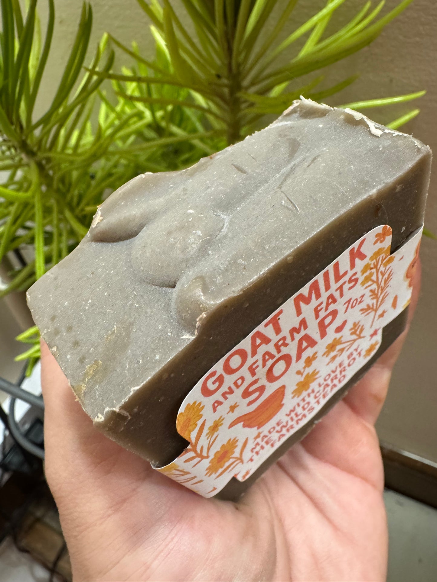 Clove Goat Milk & Farm Fats Soap Bar (large 7oz bar)