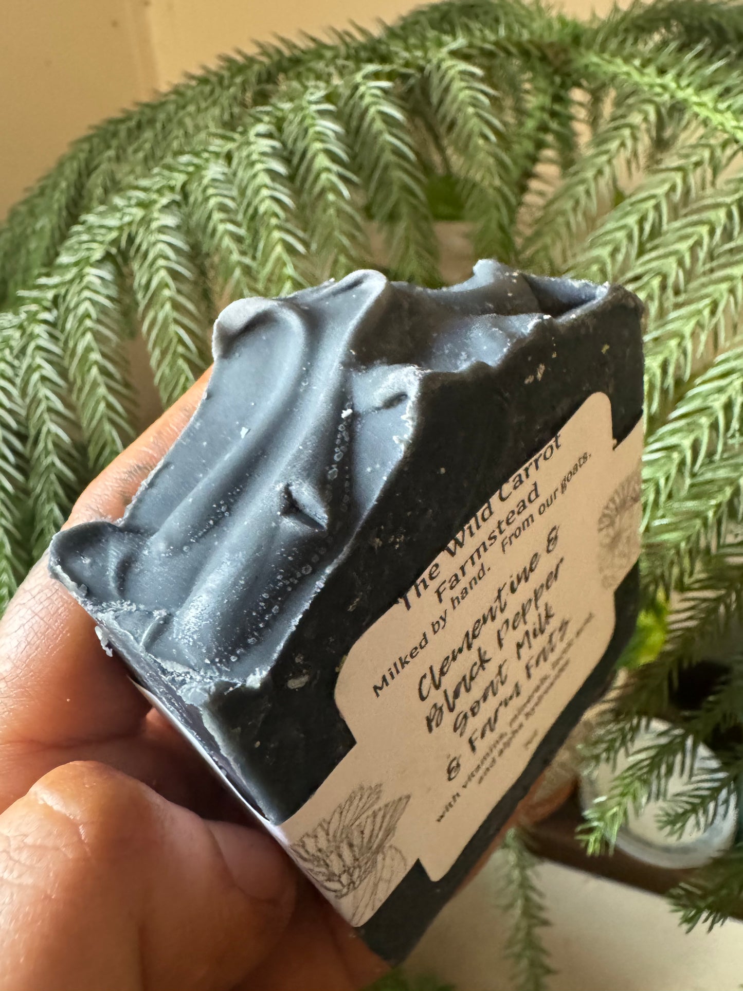 Clementine & Black Pepper Goatmilk & Farm Fats Soap (7oz bar)