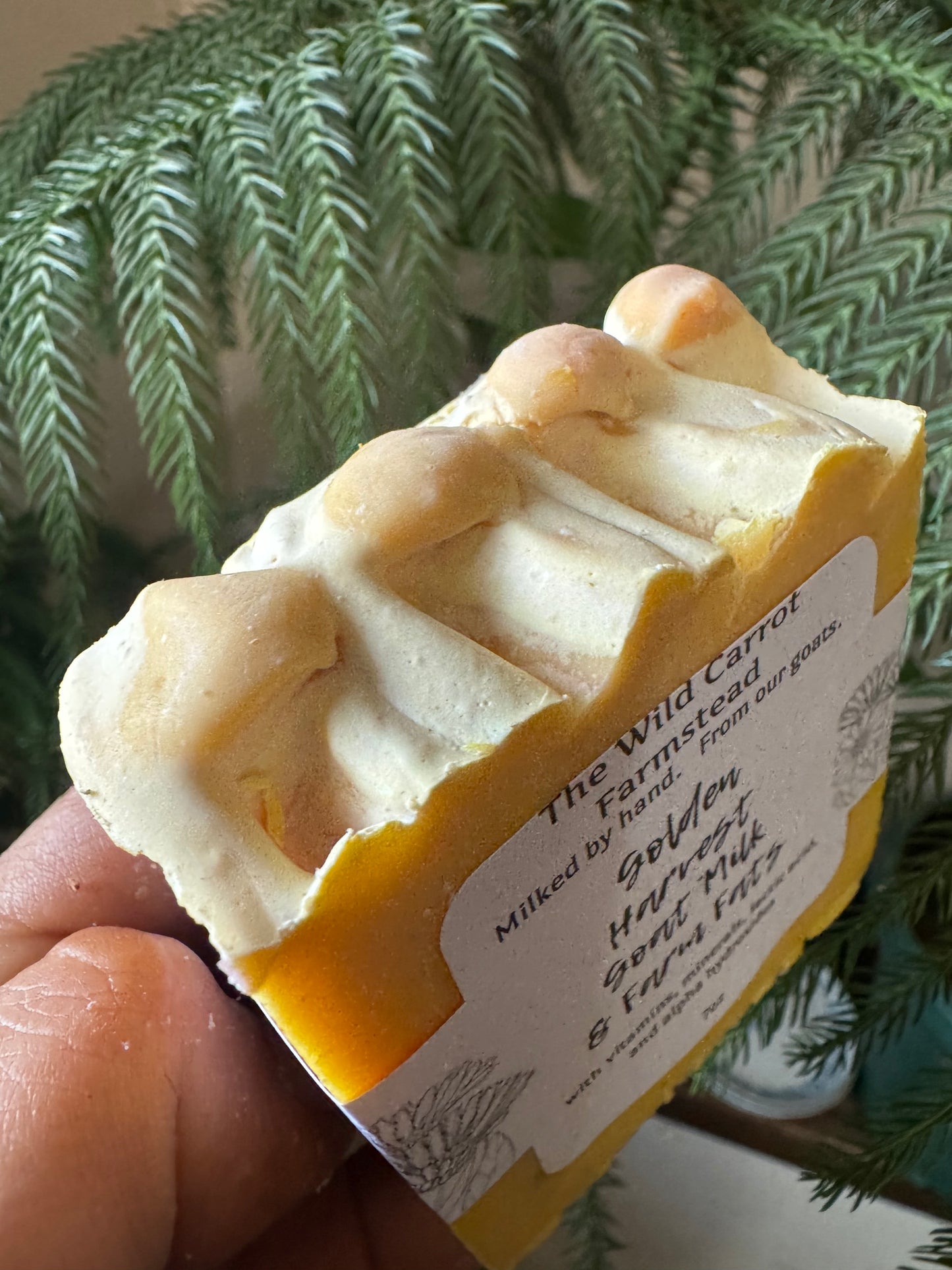 Golden Harvest Goat Milk & Farm Fats Soap (7oz bar)