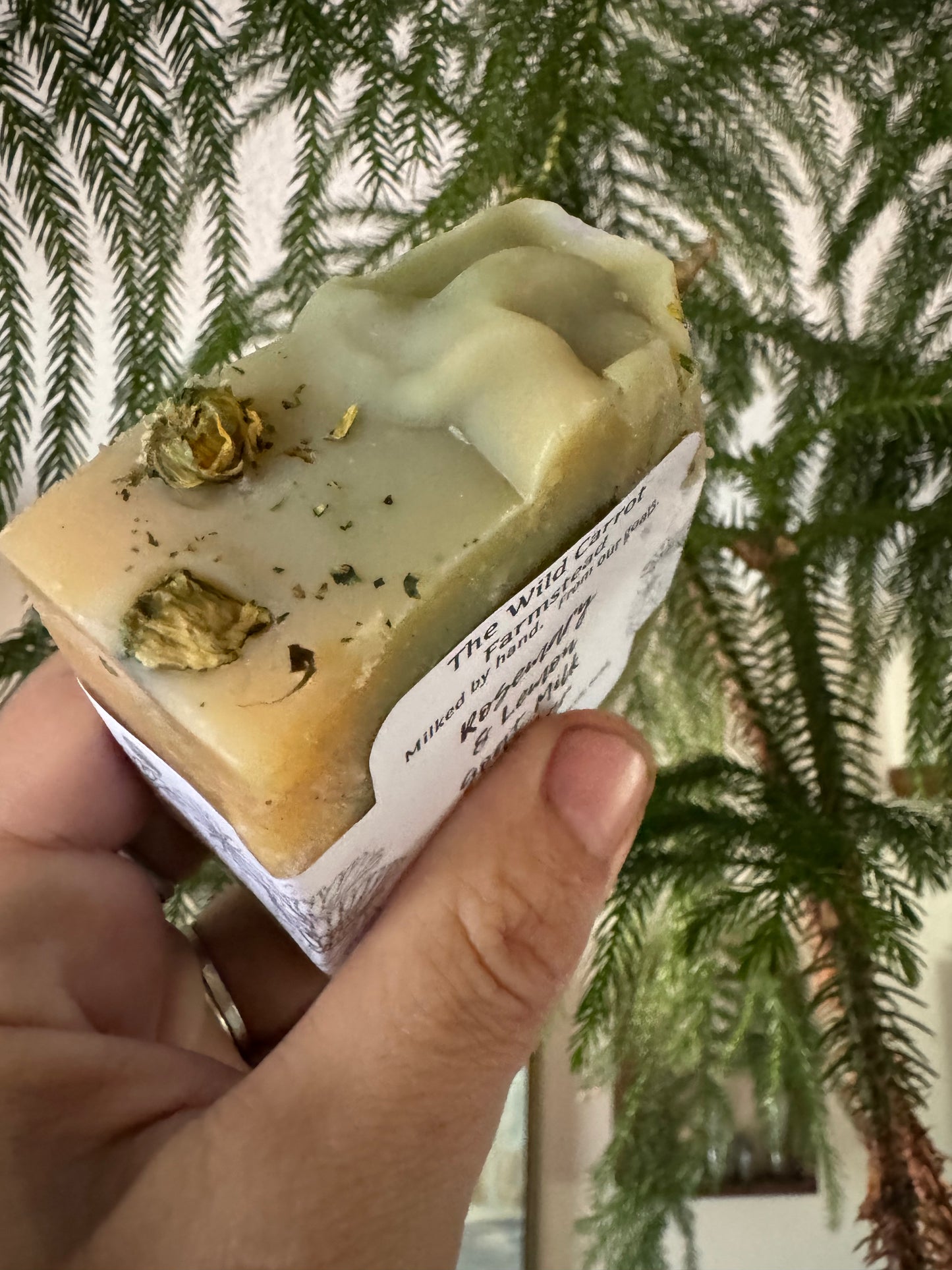 Rosemary & Lemon Goat Milk Soap (7oz Bar)