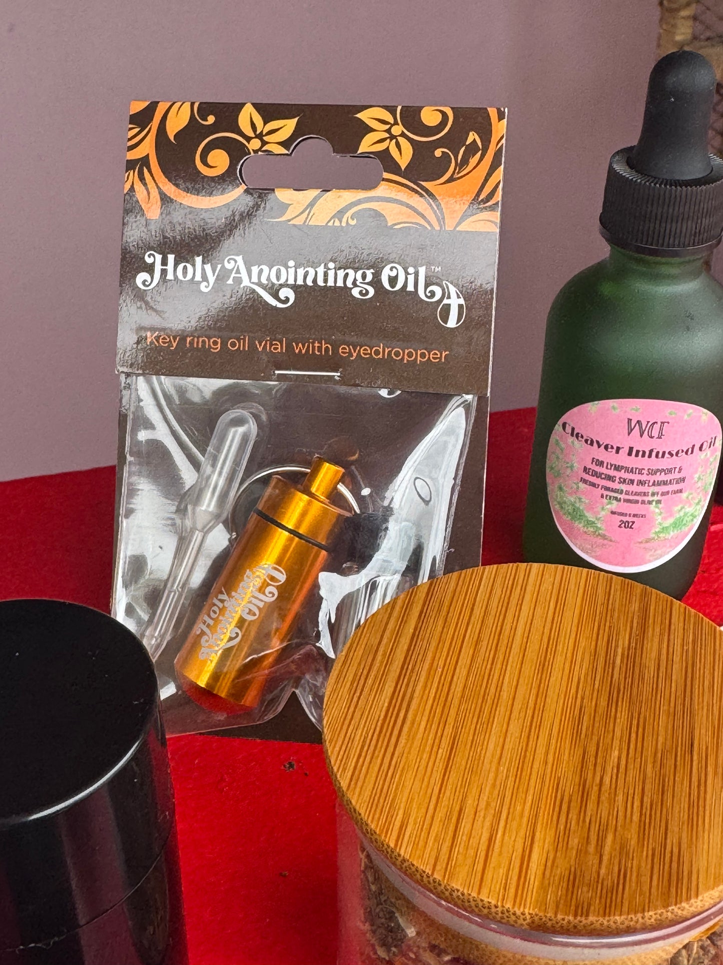 Anointing Oil Keychain (various colors available)