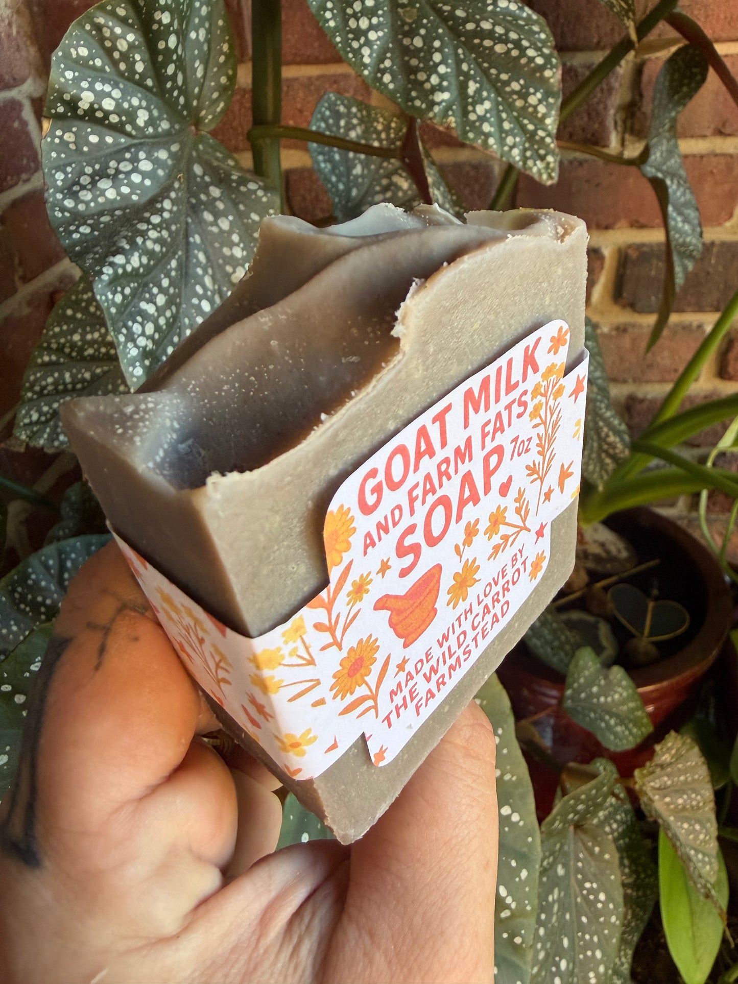 Temple Incense Goat Milk & Farm Fats Soap Bar (7oz)