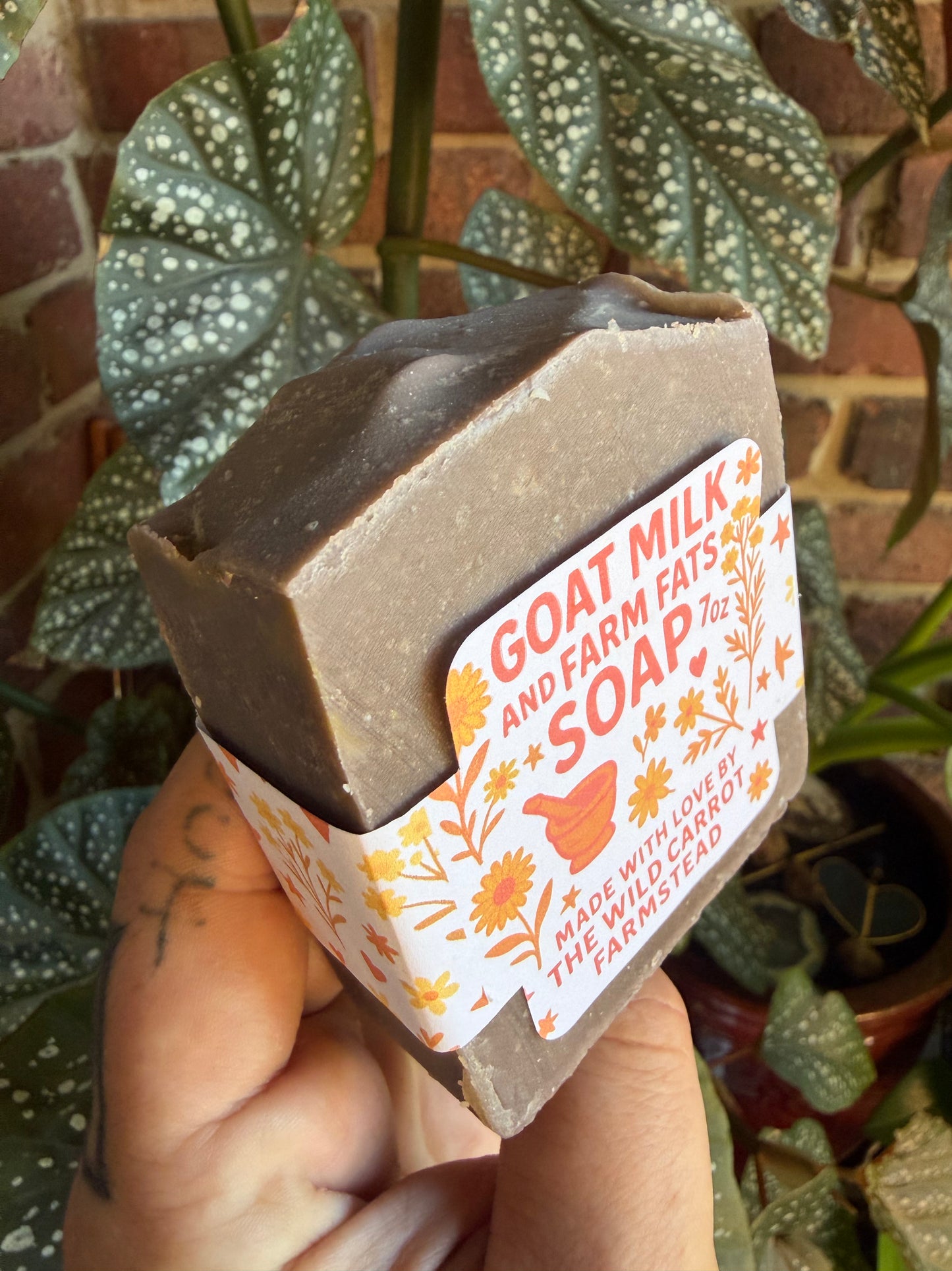 The Carpenter’s Shop Goat Milk & Farm Fats Soap Bar (7oz)