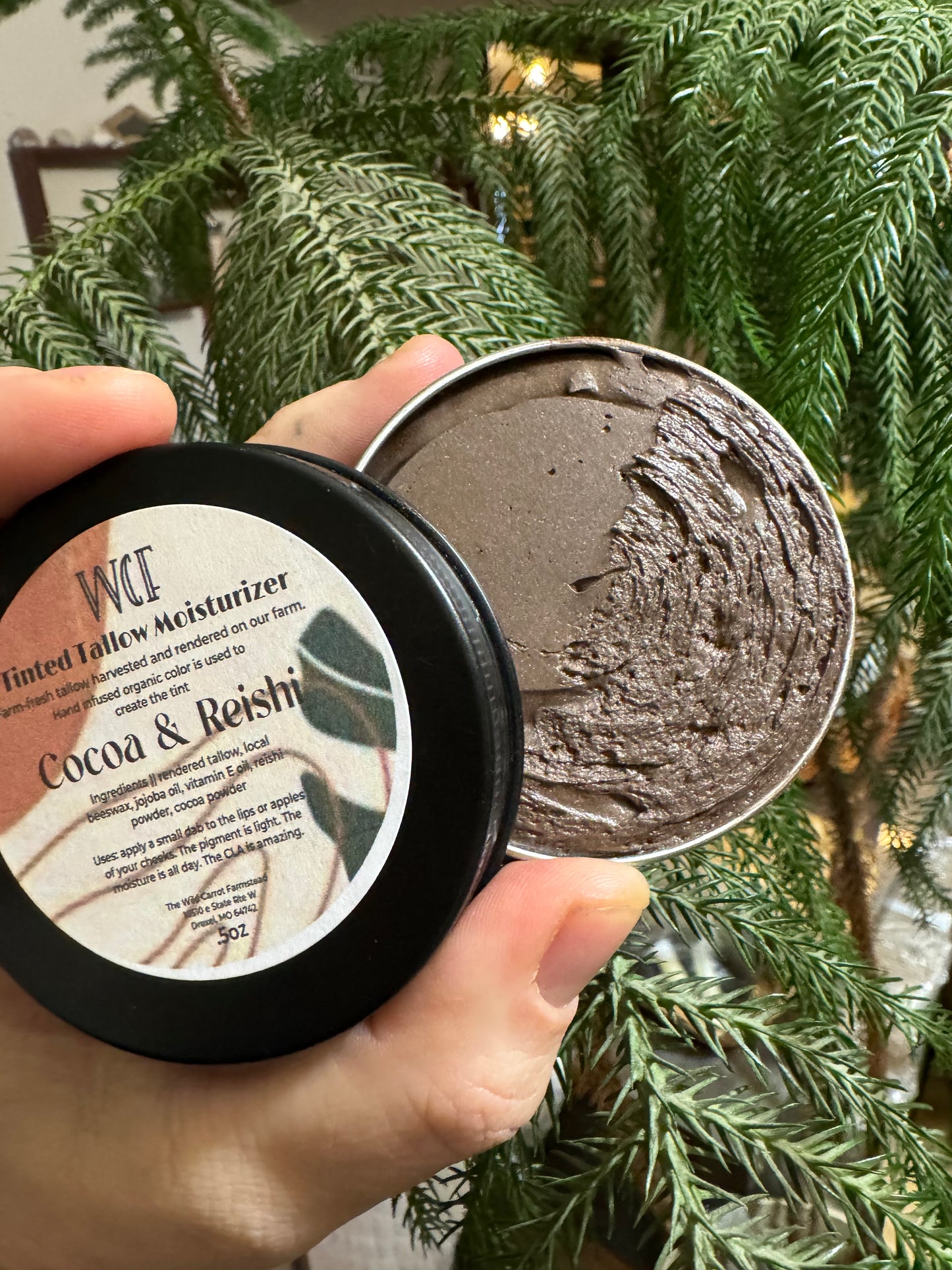 Tinted Tallow Moisturizer (larger 2oz tin!)