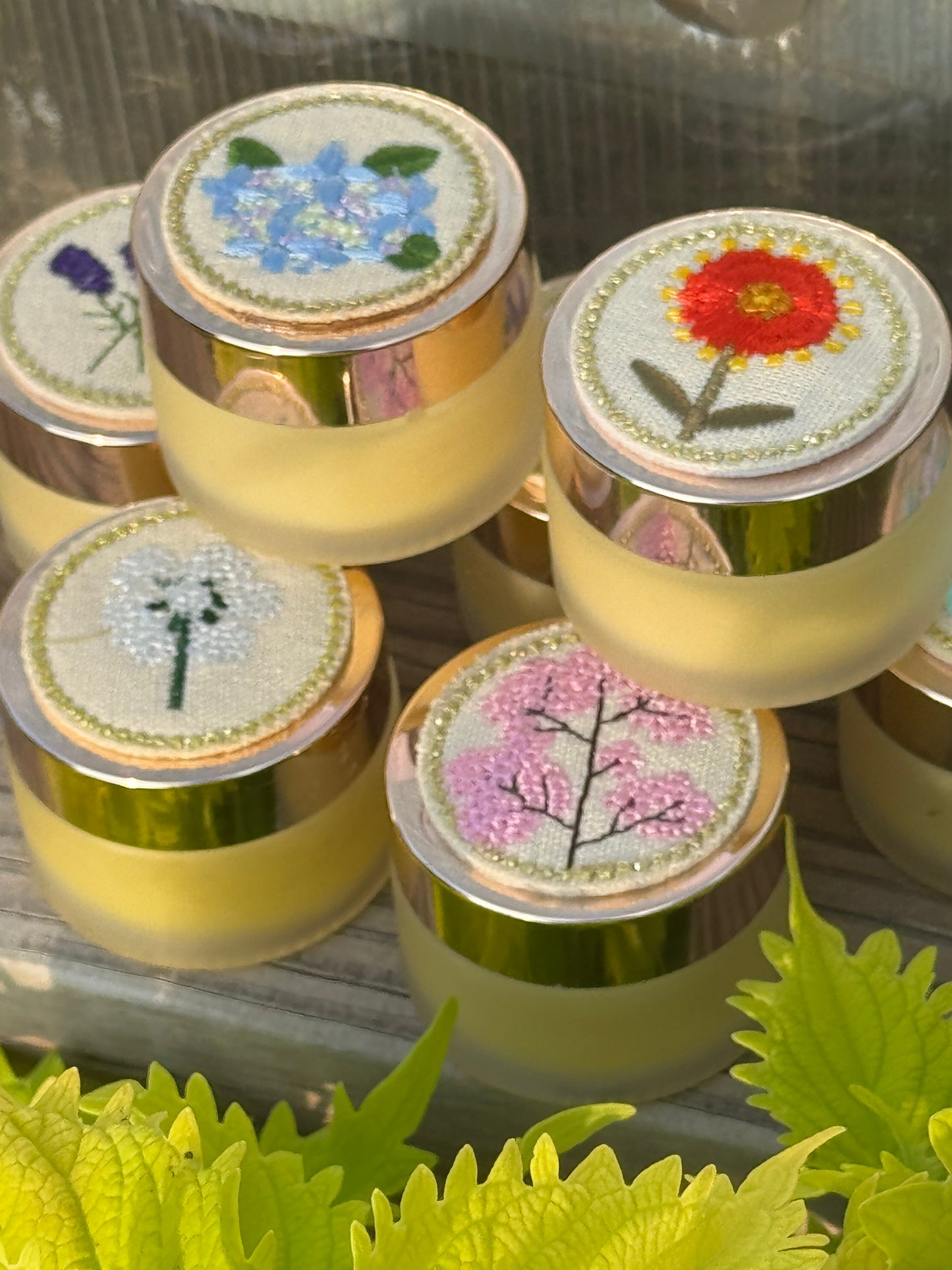 Petal Pulse Balm (1oz glass jar- choose from three herbal infused scents)