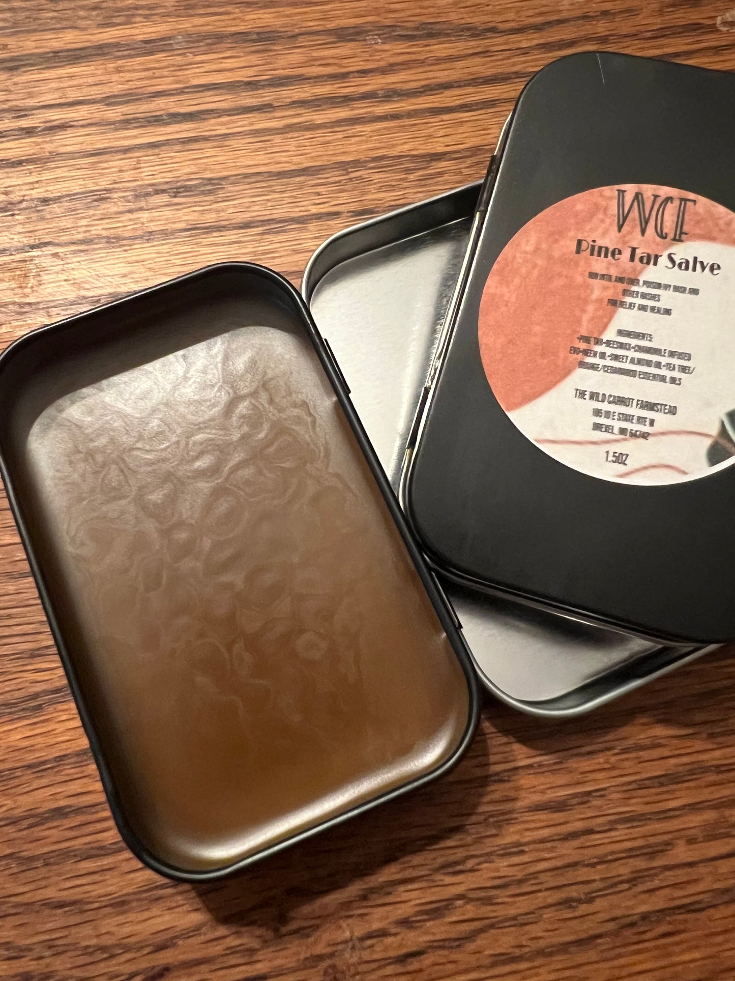 Pine Tar Salve (2oz tin)