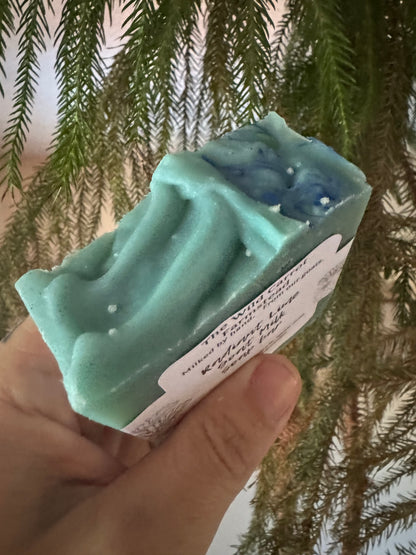 Radiant Lime Goat Milk Soap (7oz bar)