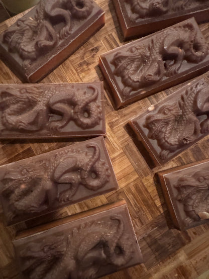 Dragons Blood Molded Dragon Soap (4oz bar