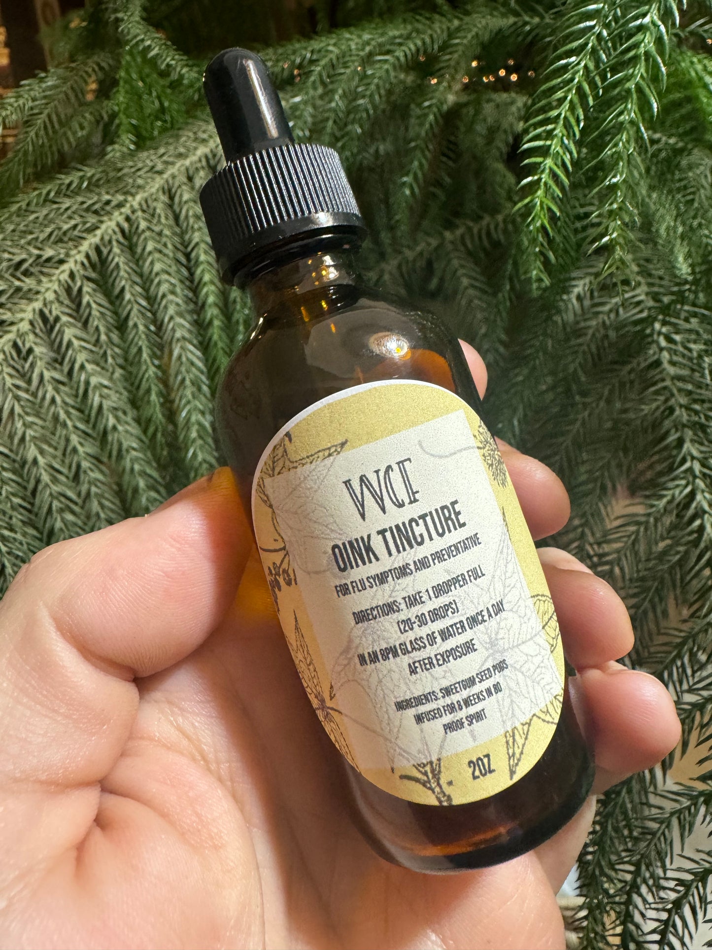 Oink (Sweetgum) Tincture (1oz dropper)