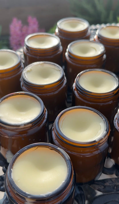 Sunshine Glow Tallow Balm (4oz glass jar)
