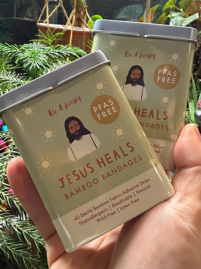 Jesus Heals Band Aides (40 pack w/5 designs)