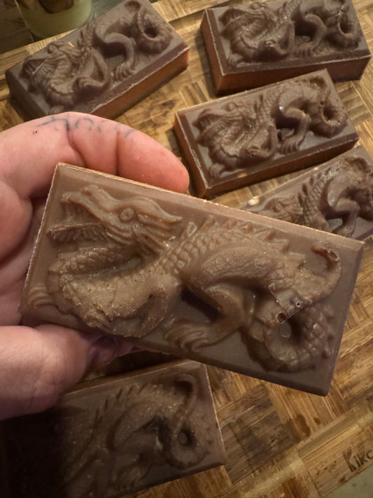 Dragons Blood Molded Dragon Soap (4oz bar