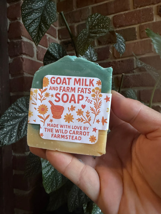 Desert Aloe Goatmilk & Farm Fats Soap Bar (7oz)