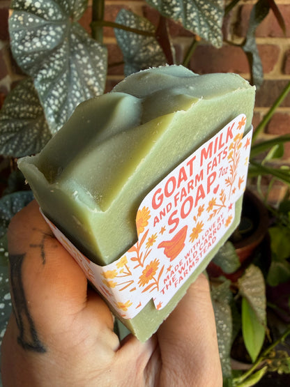 Olive Branch Goat Milk & Farm Fats Soap Bar (7oz)