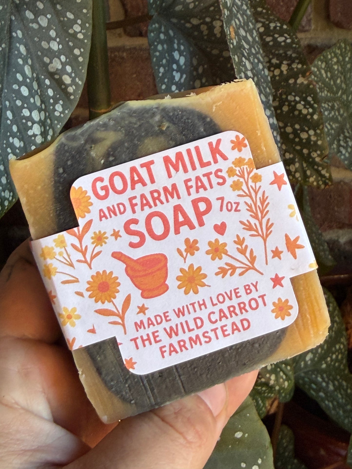 Morning Star Goat Milk & Farm Fats Goat Milk & Tallow Soap Bar (7oz)