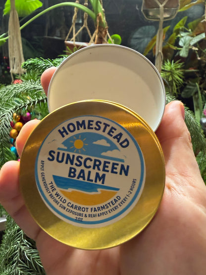 Tallow Sunscreen (2oz Metal tin)