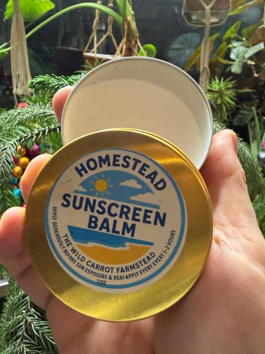Tallow Sunscreen (2oz Metal tin)