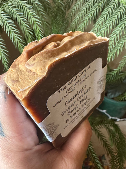 Chocolate Cookie Goat Milk & Tallow Soap (7oz bar)