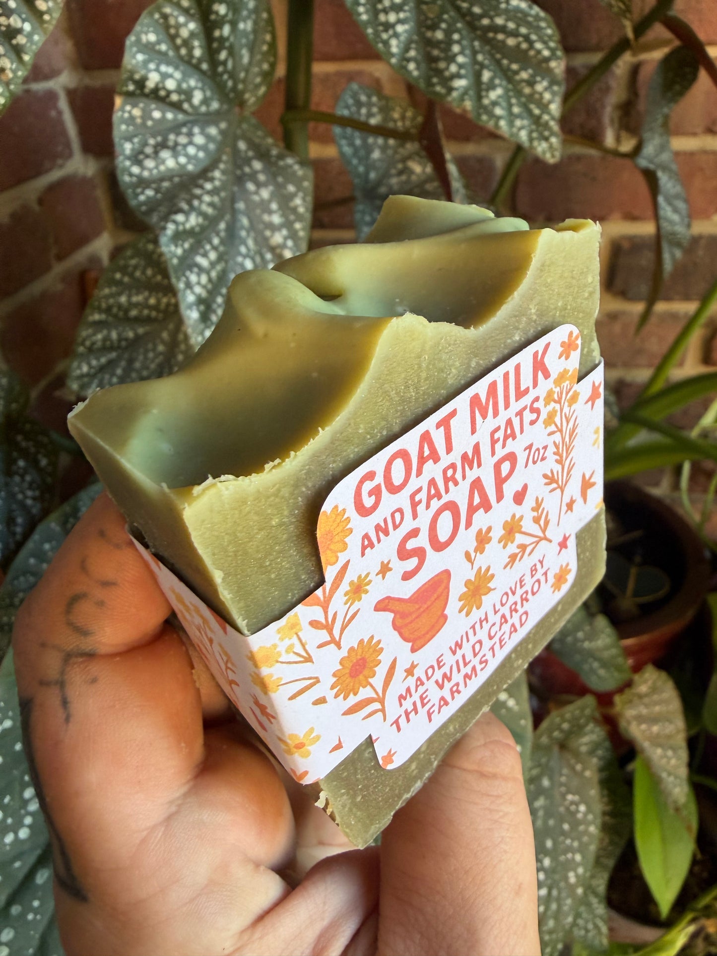 Bethlehem Mint Goat Milk & Farm Fats Soap Bar (7oz)