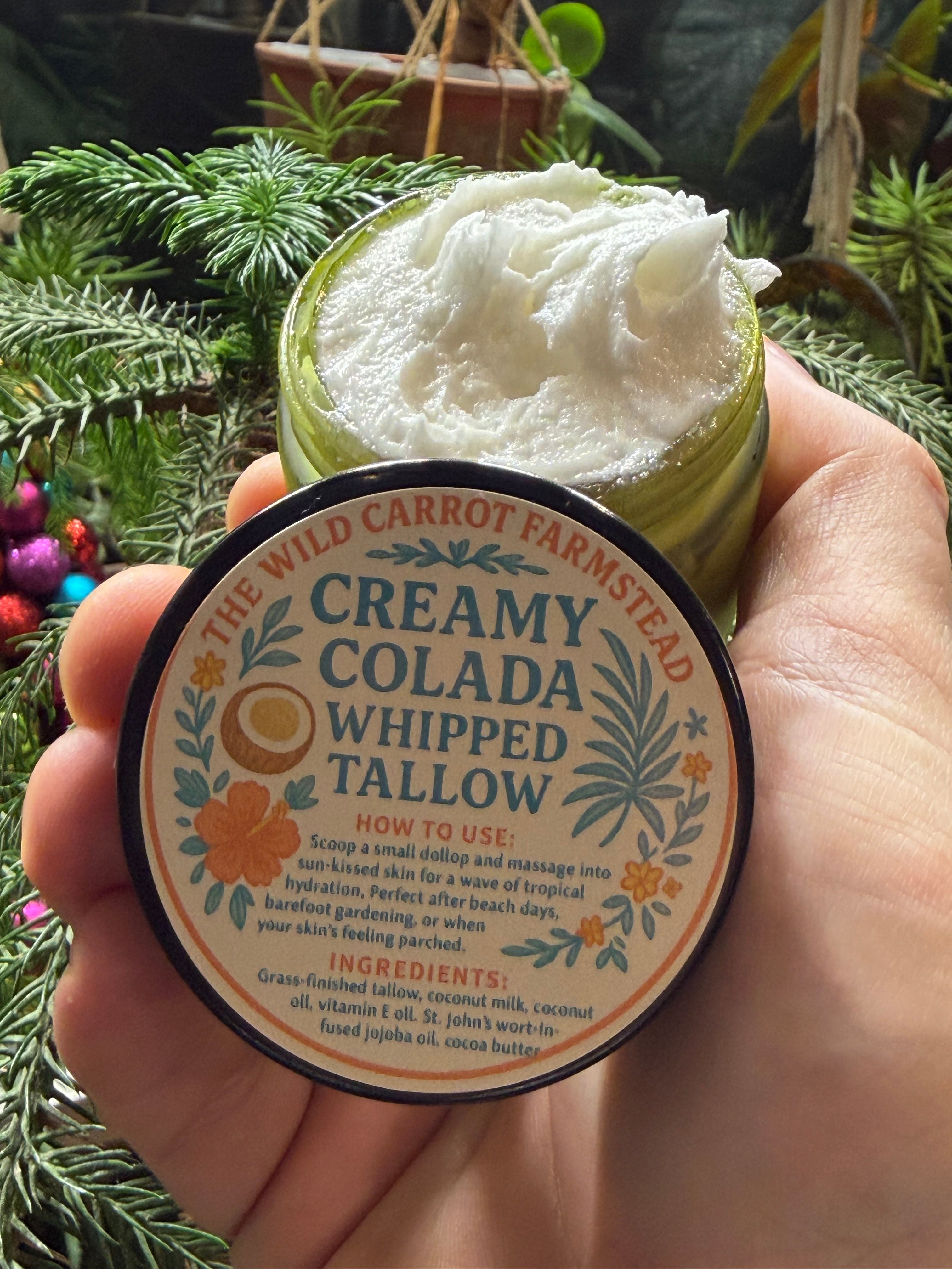 Confit. Ce'll grow Crème 50g Creamy Colada Whipped Tallow (2oz/4oz/8oz) – WCFMarket