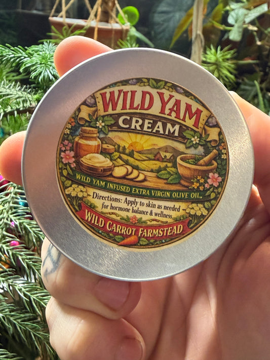 Lip Service Wild Yam Cream (2oz tin container)