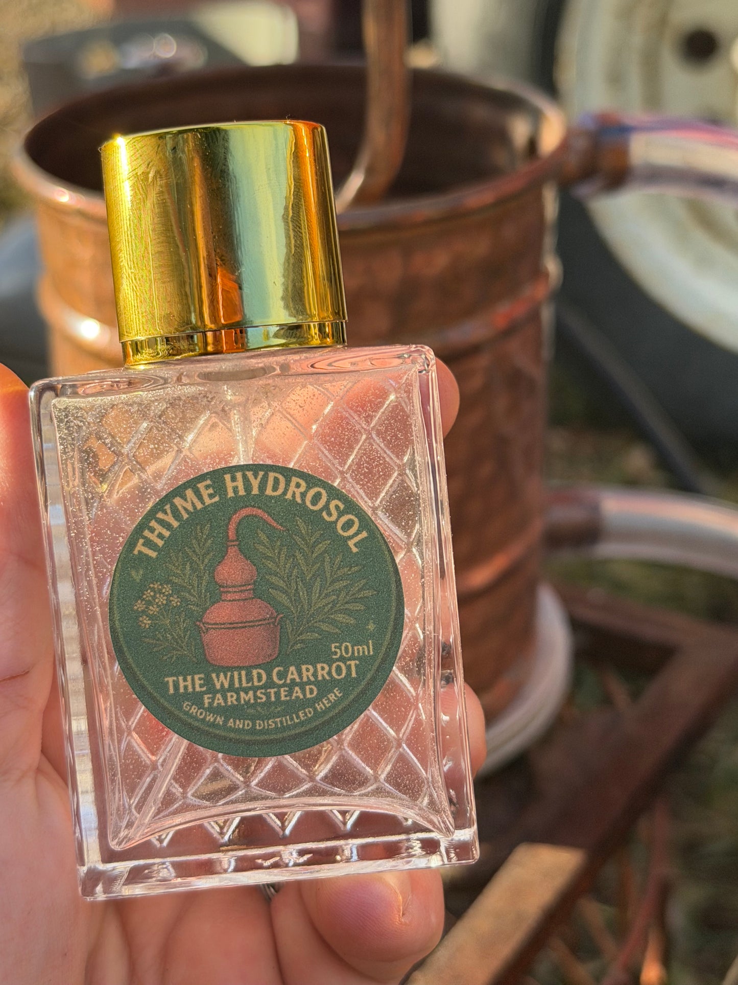 Farm Distilled Hydrosols & Farm Chic Room Sprays (50ml glass spray bottle)