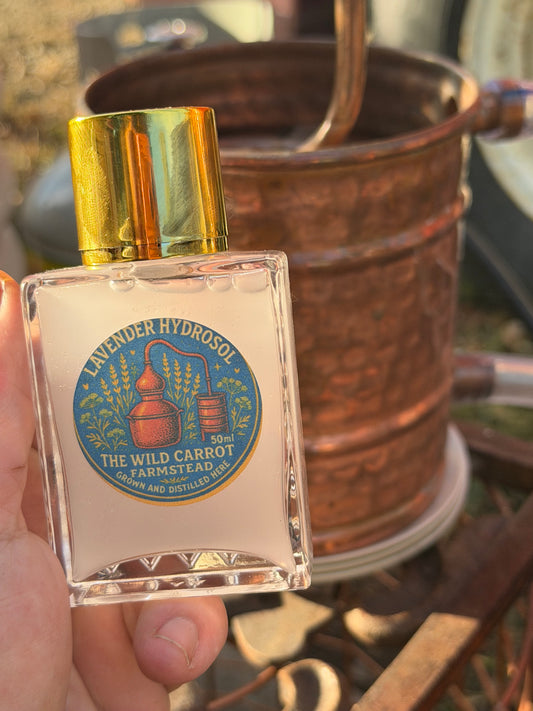 Farm Distilled Hydrosols & Farm Chic Room Sprays (50ml glass spray bottle)