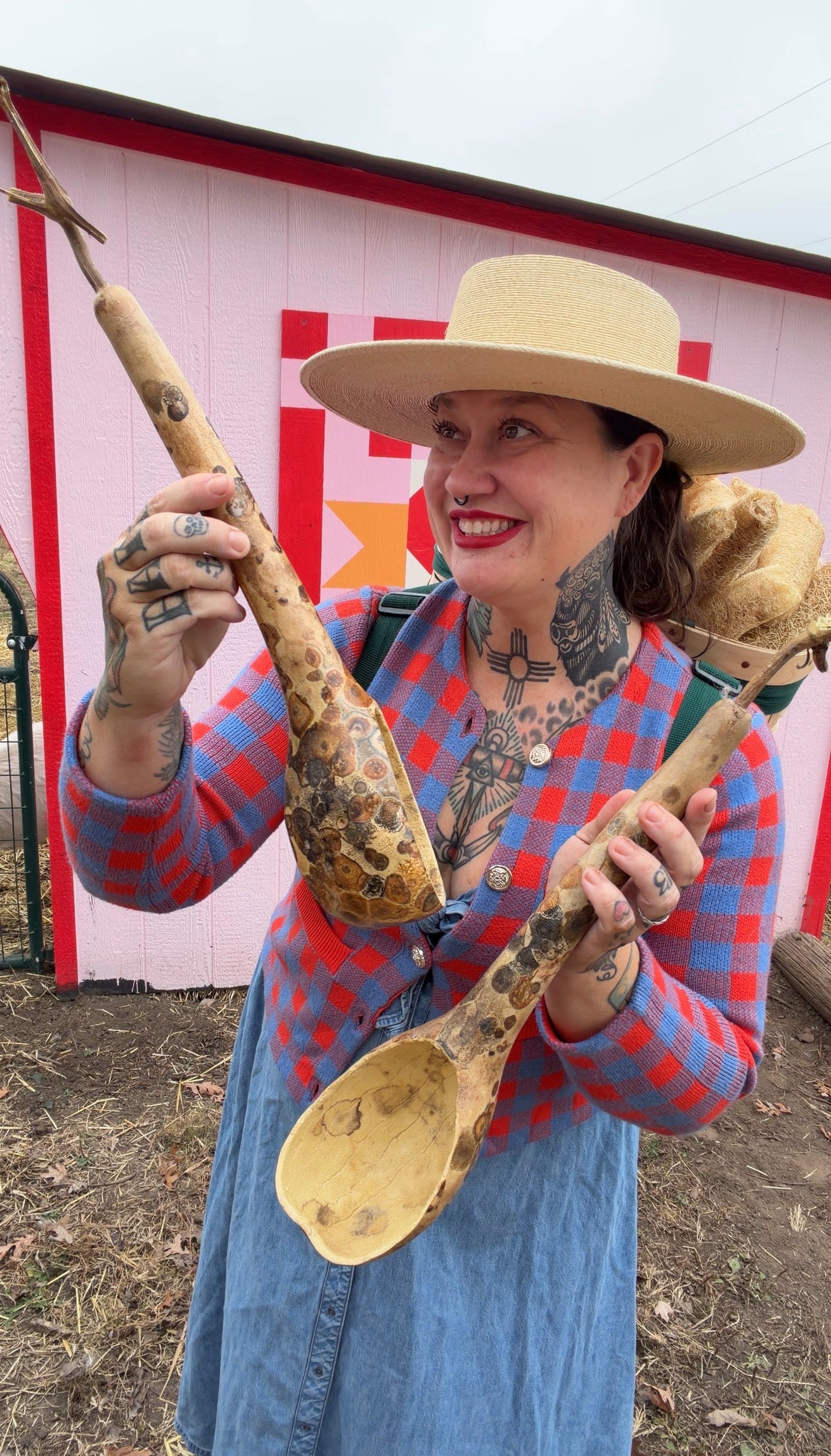 Seed-to-Bowl Gourds, Ladles, and Birdhouses (farm grown & crafted from beginning to end)