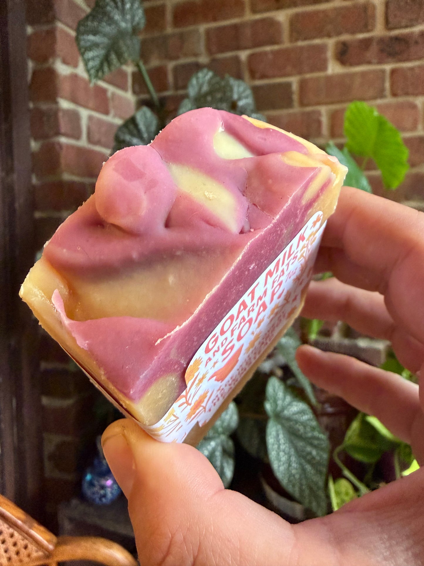 Lavender Lemon Goat Milk & Farm Fats Soap (7oz Bar)
