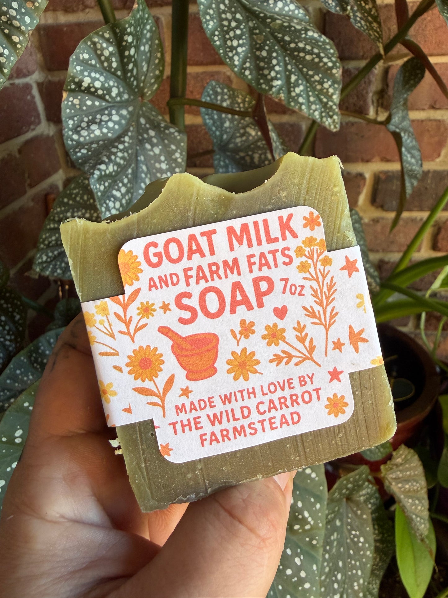 Bethlehem Mint Goat Milk & Farm Fats Soap Bar (7oz)